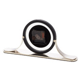 One Six Eight London Hamptons Glass Mantel Clock