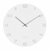 One Six Eight London White Bianca Metal Wall Clock