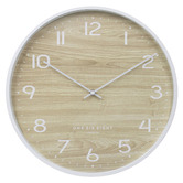 One Six Eight London Taylor Aluminium Silent Wall Clock