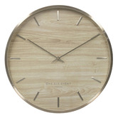 One Six Eight London Avalon Aluminium Silent Wall Clock