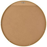 One Six Eight London Stacey Round Aluminium Wall Mirror