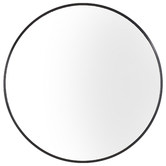 One Six Eight London Stacey Round Aluminium Wall Mirror