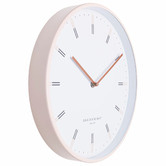 One Six Eight London White Ellie Silent Wall Clock