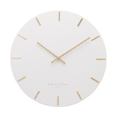 One Six Eight London Charcoal Luca Silent Wall Clock