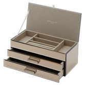 One Six Eight London Gabriella Large Glass Jewellery Box