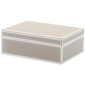 One Six Eight London Sara Large Glass Jewellery Box