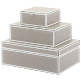 One Six Eight London Sara Large Glass Jewellery Box