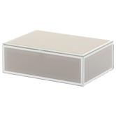 One Six Eight London Sara Medium Glass Jewellery Box