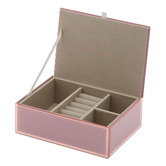 One Six Eight London Sara Medium Glass Jewellery Box