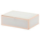 One Six Eight London Sara Medium Glass Jewellery Box