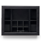 One Six Eight London William PU Leather Watch &amp; Cufflink Box