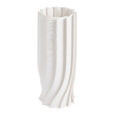 One Six Eight London White Chloe Ceramic Vase