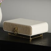 One Six Eight London Camille Faux Leather Jewellery Box