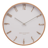 One Six Eight London Mason Silent Wall Clock