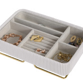 One Six Eight London Carolina Faux Leather Jewellery Box