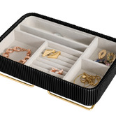 One Six Eight London Carolina Faux Leather Jewellery Box