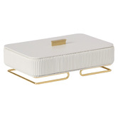 One Six Eight London Carolina Faux Leather Jewellery Box