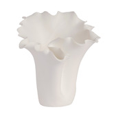 One Six Eight London White Megan Ceramic Vase