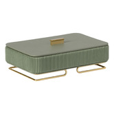 One Six Eight London Carolina Faux Leather Jewellery Box