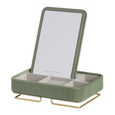 One Six Eight London Carolina Faux Leather Jewellery Box