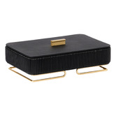 One Six Eight London Carolina Faux Leather Jewellery Box