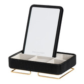 One Six Eight London Carolina Faux Leather Jewellery Box