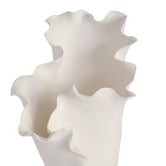 One Six Eight London White Sarah Ceramic Vase