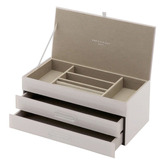 One Six Eight London Gabriella Large Glass Jewellery Box