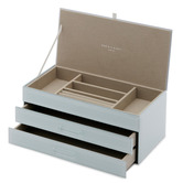 One Six Eight London Gabriella Large Glass Jewellery Box