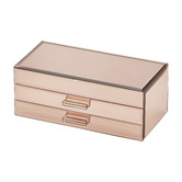 One Six Eight London Gabriella Large Glass Jewellery Box