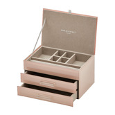 One Six Eight London Gabriella Medium Glass Jewellery Box