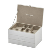 One Six Eight London Gabriella Medium Glass Jewellery Box