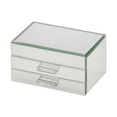 One Six Eight London Gabriella Medium Glass Jewellery Box