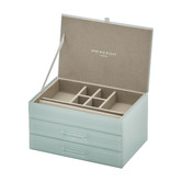 One Six Eight London Gabriella Medium Glass Jewellery Box