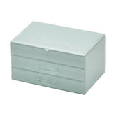 One Six Eight London Gabriella Medium Glass Jewellery Box