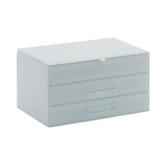 One Six Eight London Gabriella Medium Glass Jewellery Box