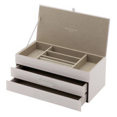 One Six Eight London Gabriella Large Glass Jewellery Box