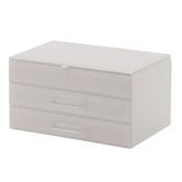 One Six Eight London Gabriella Medium Glass Jewellery Box