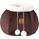 Charlies Pet Product Chocolate Cat Bed