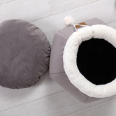 Charlies Pet Product Chocolate Cat Bed
