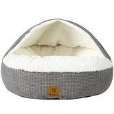 Charlies Pet Product Snookie Hooded Calming Dog Bed