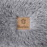 Charlies Pet Product Faux Fur Donut Dog Bed