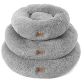 Charlies Pet Product Faux Fur Donut Dog Bed