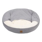 Charlies Pet Product Snookie Hooded Corduroy Dog Bed