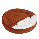 Charlies Pet Product Snookie Hooded Corduroy Dog Bed