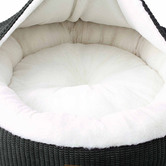 Charlies Pet Product Snookie Hooded Calming Dog Bed