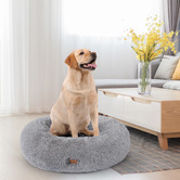 Charlies Pet Product Faux Fur Donut Dog Bed