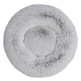 Charlies Pet Product Donut Faux Chinchilla Dog Bed