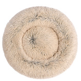 Charlies Pet Product Donut Faux Chinchilla Dog Bed