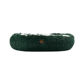 Charlies Pet Product Hooded Donut Faux Fur Dog Bed